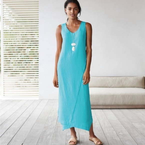 J. Jill Dresses J Jill Pure Jill Seamed Wrap Dress In Capri Poshmark